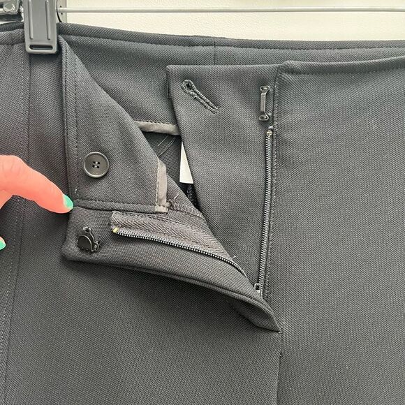 Calvin Klein Straight Leg Size 8/44 Black Pant - Picture 4 of 5